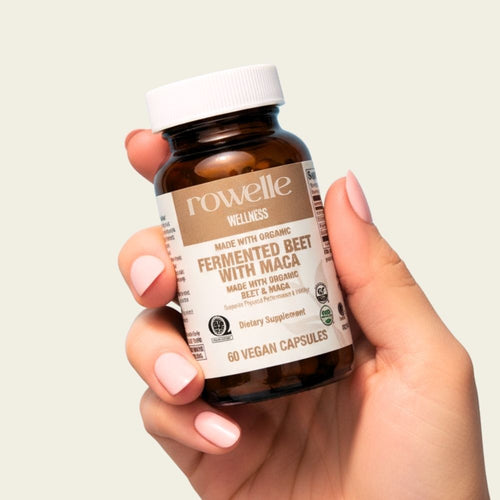 Rowelle Fermented Beet & Maca Root Capsules